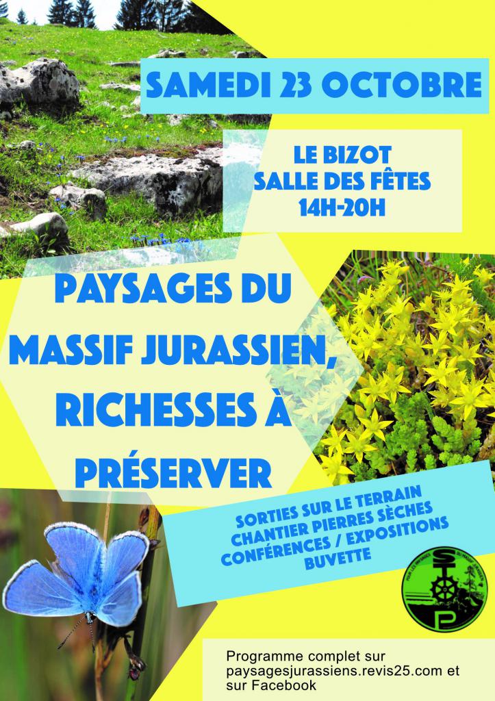 Evénement « Paysages : richesses à préserver » au Bizot (25) le 23 octobre