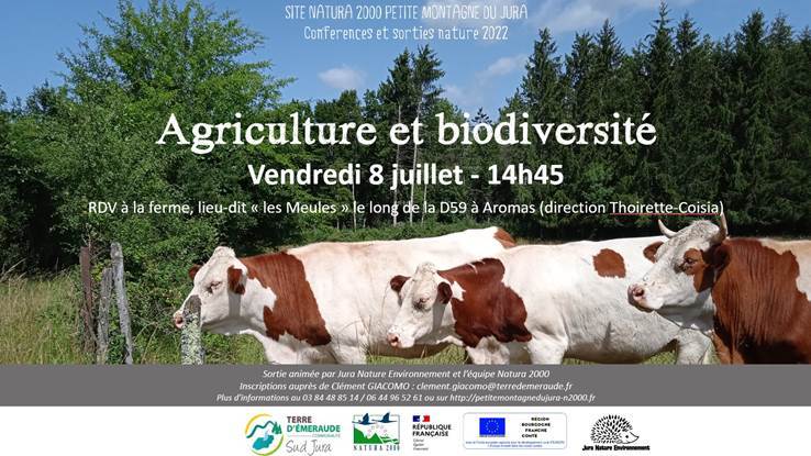 Agriculture et biodiversité – Sortie à Aromas le vendredi 8 juillet